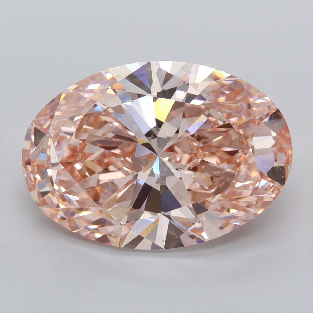 5.00 Carat Oval Shaped, Ideal Cut, VVS2 Clarity, IGI Certified Lab Grown Diamond