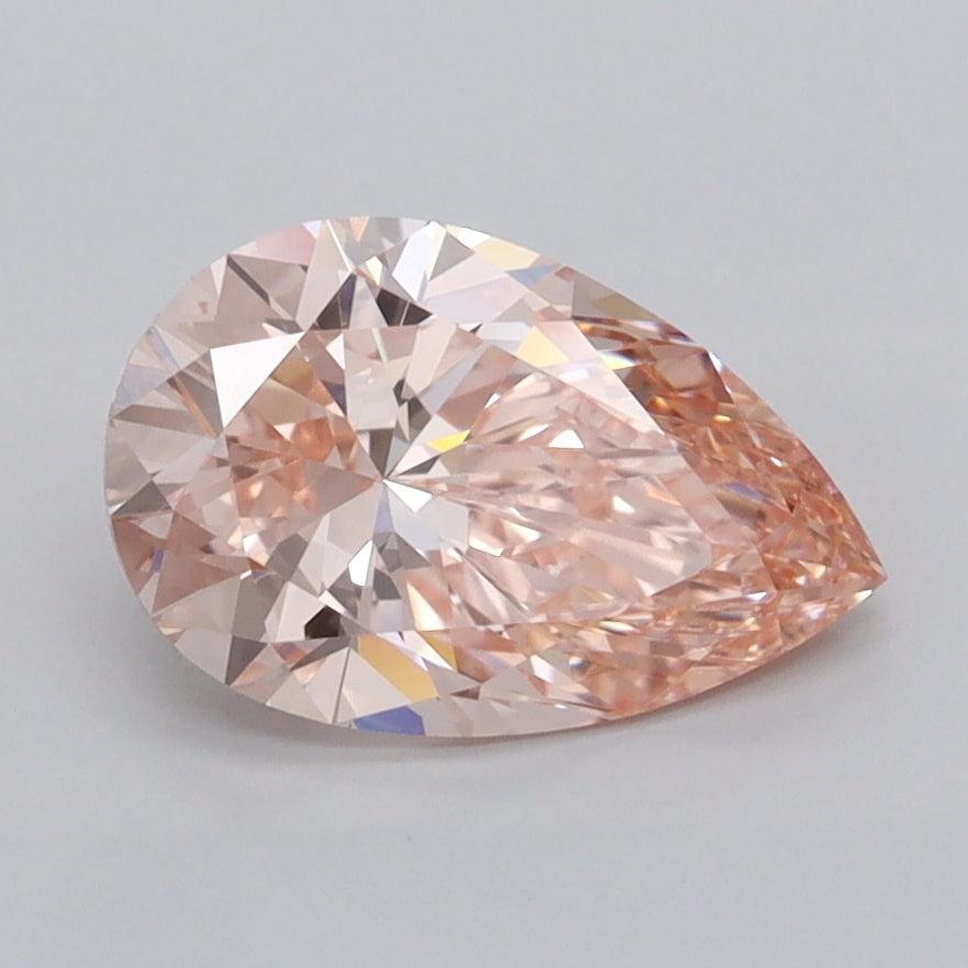 1.49 Carat Pear Shaped, Ideal Cut, VVS2 Clarity, IGI Certified Lab Grown Diamond