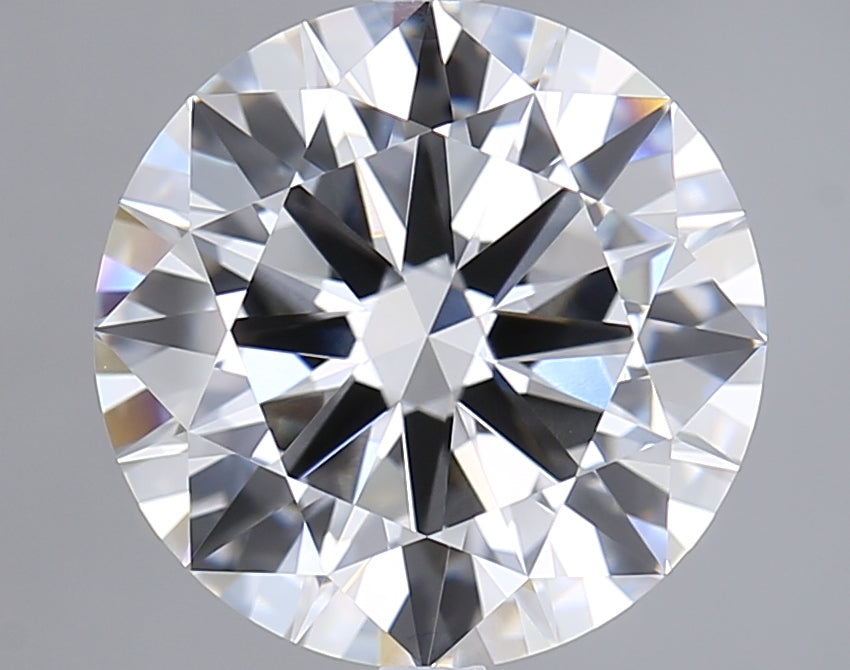 5.01 Carat Round Shaped, Excellent Cut, E Color, VVS1 Clarity, IGI Certified Lab Grown Diamond