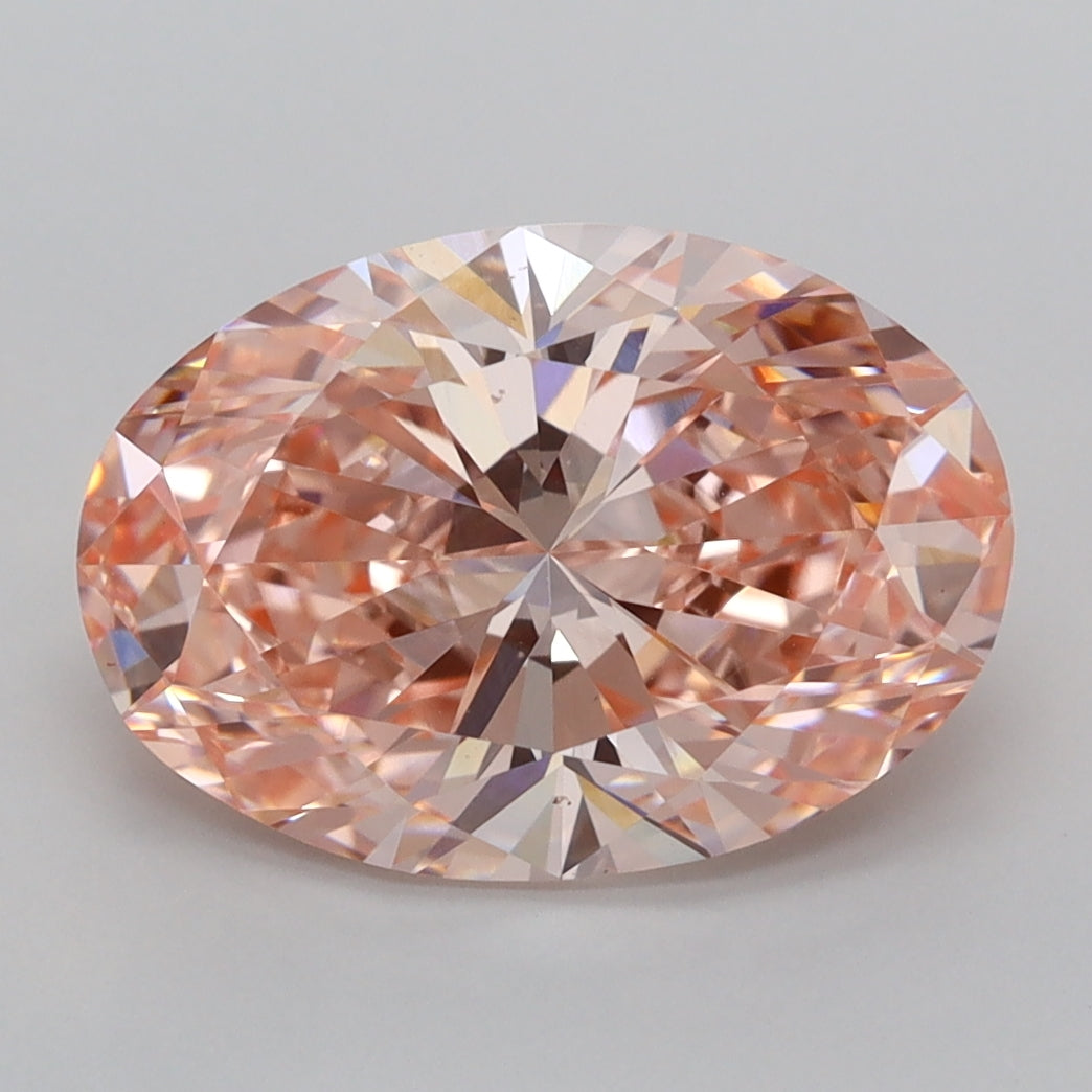 3.51 Carat Oval Shaped, Ideal Cut, VVS1 Clarity, IGI Certified Lab Grown Diamond