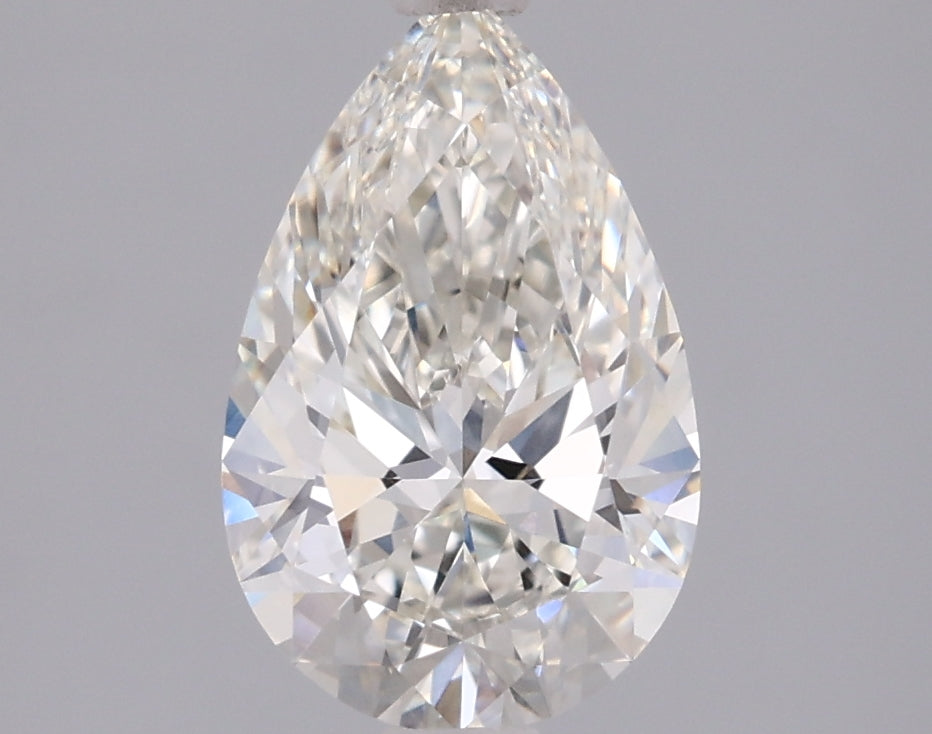 1.52 Carat Pear Shaped, Ideal Cut, H Color, VVS1 Clarity, IGI Certified Lab Grown Diamond