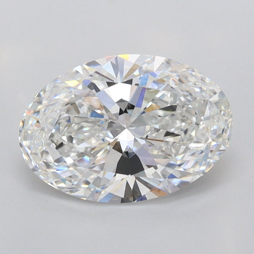 1.52 Carat Oval Shaped, Ideal Cut, E Color, VVS2 Clarity, IGI Certified Lab Grown Diamond