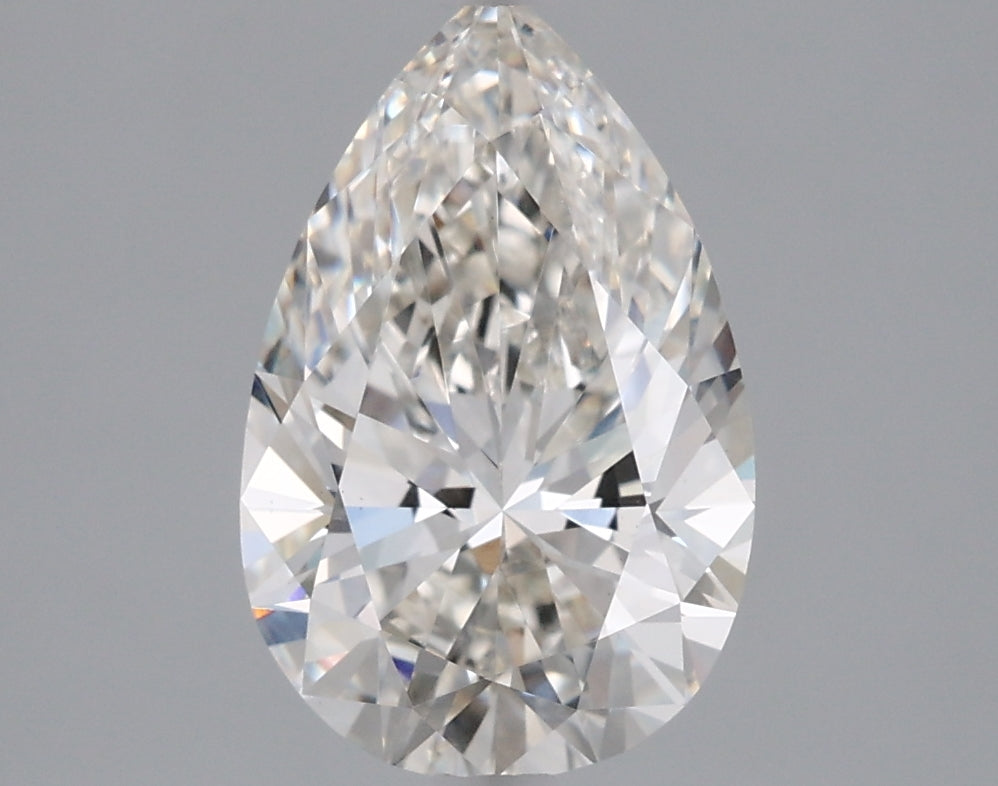 2.05 Carat Pear Shaped, Ideal Cut, G Color, VVS2 Clarity, IGI Certified Lab Grown Diamond