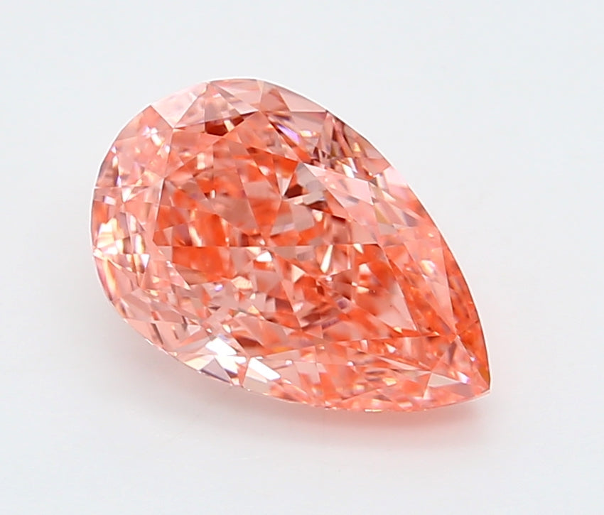 2.07 Carat Pear Shaped, Ideal Cut, VVS2 Clarity, IGI Certified Lab Grown Diamond