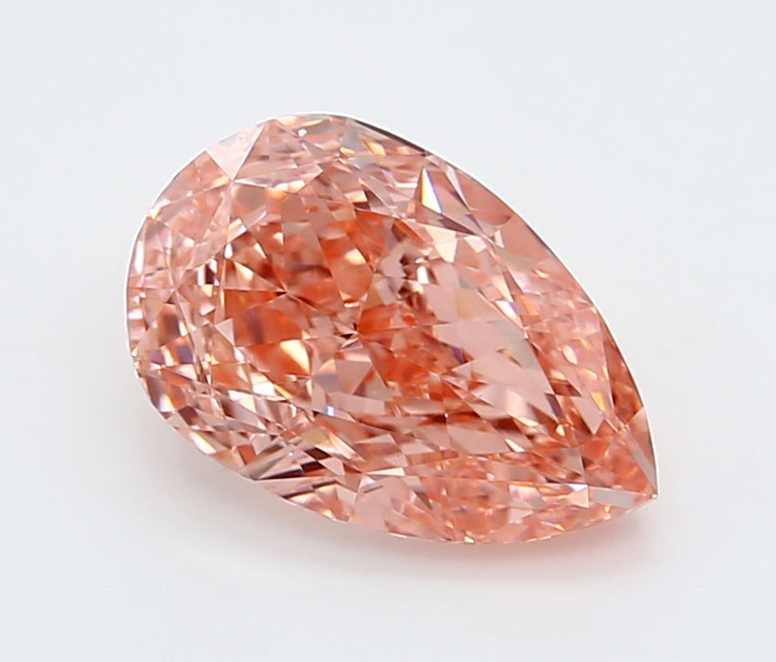 2.08 Carat Pear Shaped, Ideal Cut, VVS2 Clarity, IGI Certified Lab Grown Diamond