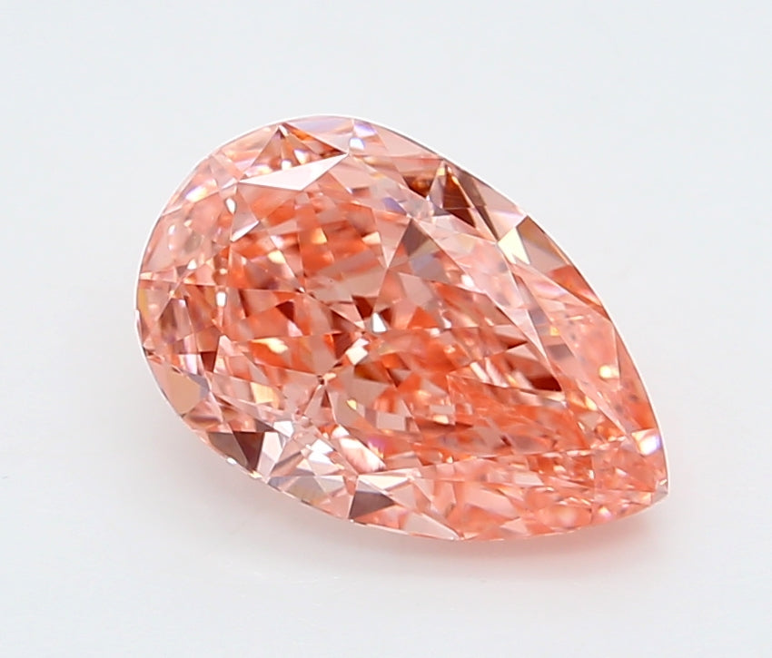 2.06 Carat Pear Shaped, Ideal Cut, VVS2 Clarity, IGI Certified Lab Grown Diamond