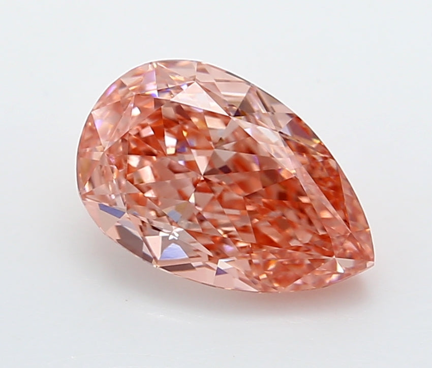 2.06 Carat Pear Shaped, Ideal Cut, VVS2 Clarity, IGI Certified Lab Grown Diamond