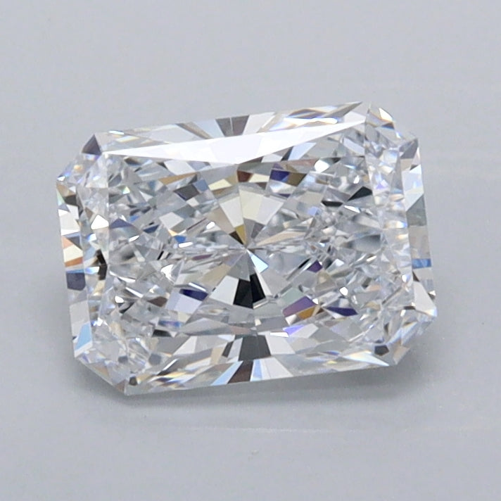 1.03 Carat Radiant Shaped, Ideal Cut, D Color, VVS2 Clarity, IGI Certified Lab Grown Diamond