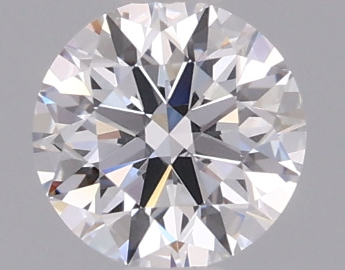0.55 Carat Round Shaped, Ideal Cut, D Color, VVS1 Clarity, IGI Certified Lab Grown Diamond