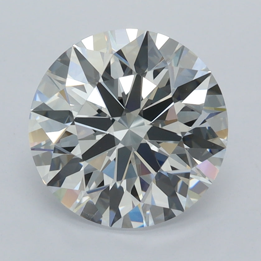 2.51 Carat Round Shaped, Ideal Cut, D Color, VVS1 Clarity, IGI Certified Lab Grown Diamond