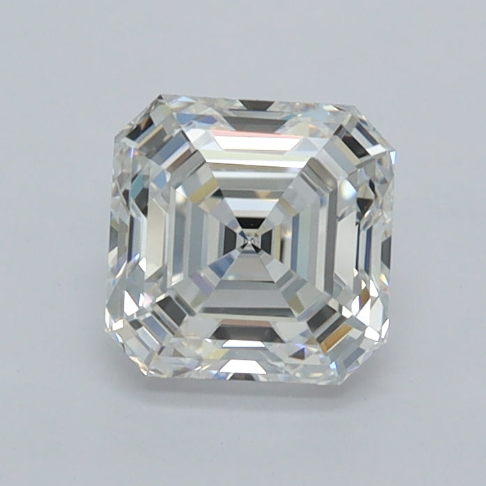 1.02 Carat Asscher Shaped, Ideal Cut, D Color, VVS1 Clarity, IGI Certified Lab Grown Diamond
