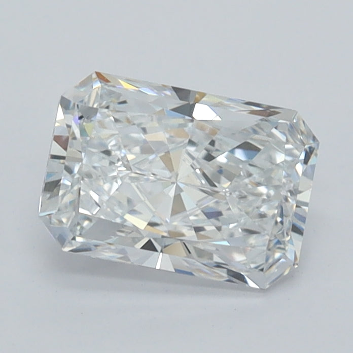 1.04 Carat Radiant Shaped, Ideal Cut, D Color, VVS1 Clarity, IGI Certified Lab Grown Diamond