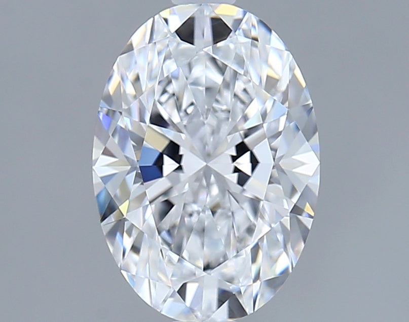 1.60 Carat Oval Shaped, Ideal Cut, D Color, VVS1 Clarity, IGI Certified Lab Grown Diamond