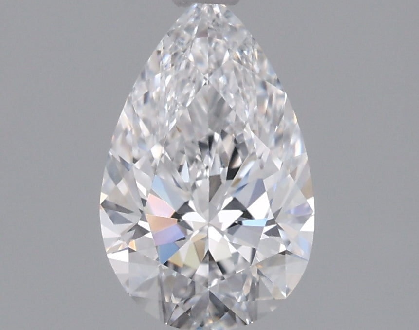 1.03 Carat Pear Shaped, Ideal Cut, D Color, VVS2 Clarity, IGI Certified Lab Grown Diamond