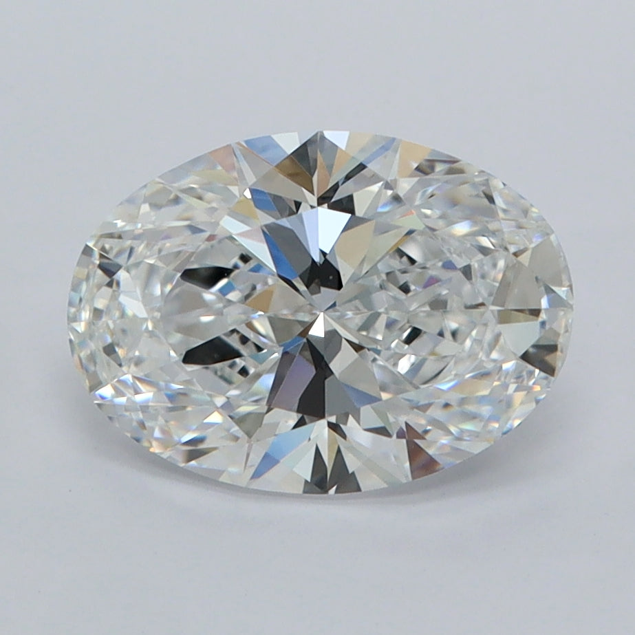 2.05 Carat Oval Shaped, Ideal Cut, D Color, VVS1 Clarity, IGI Certified Lab Grown Diamond