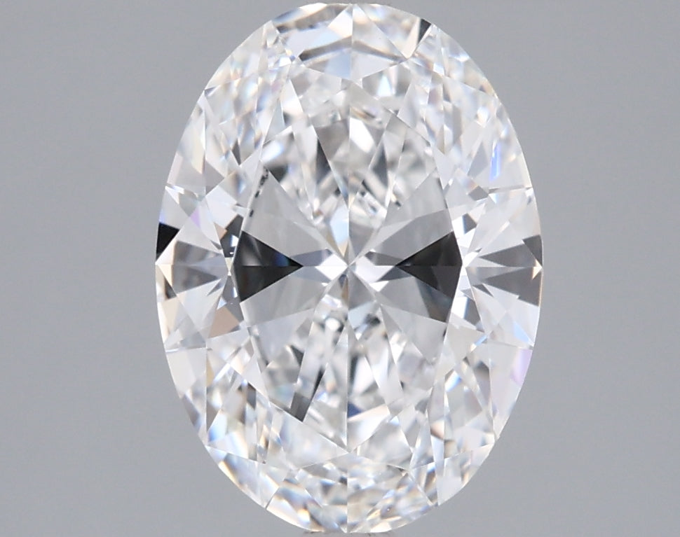 2.01 Carat Oval Shaped, Ideal Cut, E Color, VVS1 Clarity, IGI Certified Lab Grown Diamond