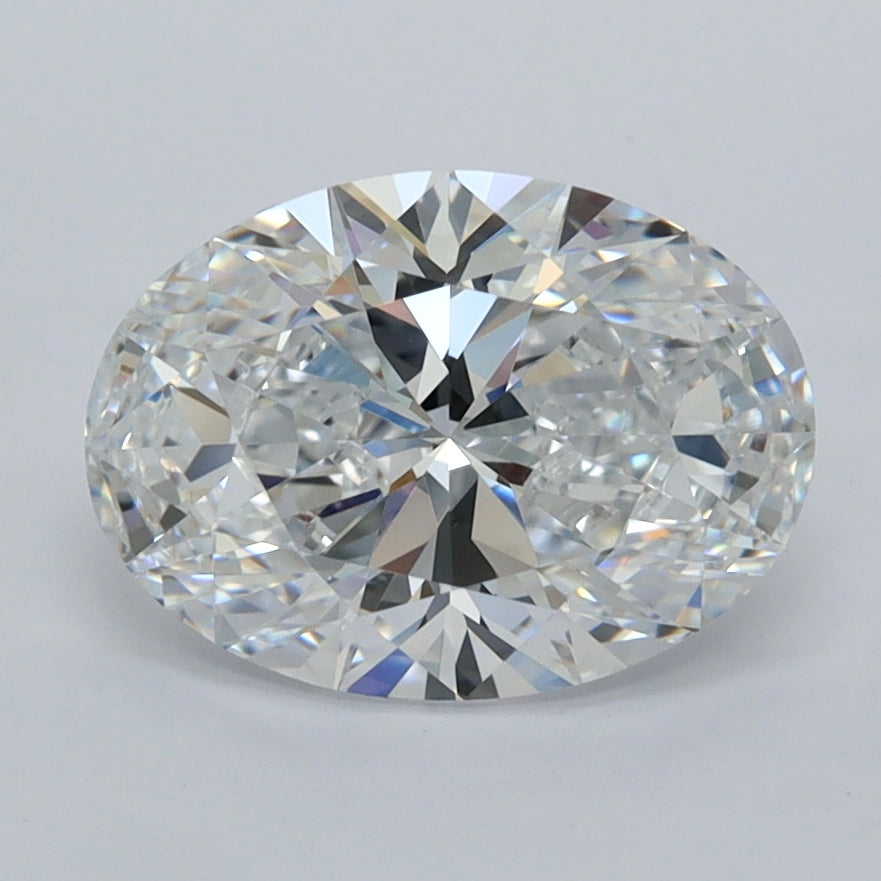2.02 Carat Oval Shaped, Ideal Cut, D Color, VVS1 Clarity, IGI Certified Lab Grown Diamond