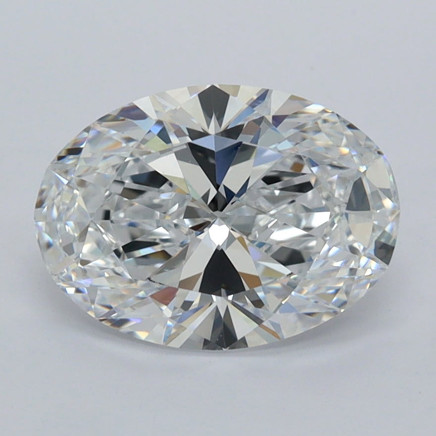 2.05 Carat Oval Shaped, Ideal Cut, D Color, VVS1 Clarity, IGI Certified Lab Grown Diamond