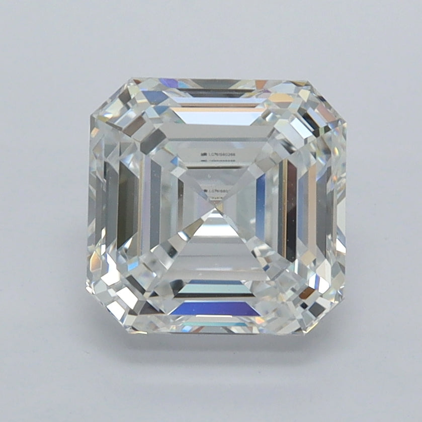 2.03 Carat Asscher Shaped, Ideal Cut, D Color, VVS1 Clarity, IGI Certified Lab Grown Diamond