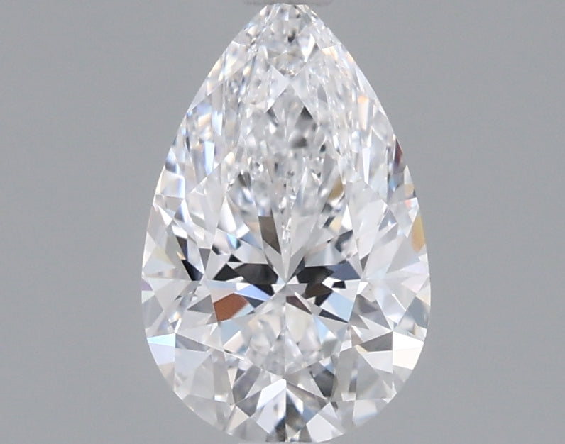 1.06 Carat Pear Shaped, Excellent Cut, D Color, VVS1 Clarity, IGI Certified Lab Grown Diamond