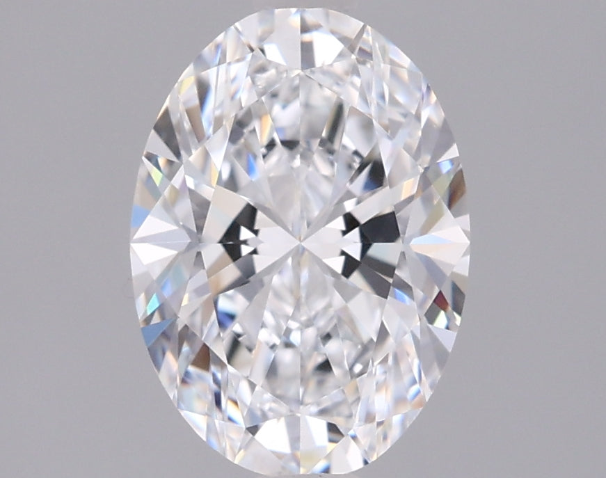 1.56 Carat Oval Shaped, Ideal Cut, D Color, VVS1 Clarity, IGI Certified Lab Grown Diamond