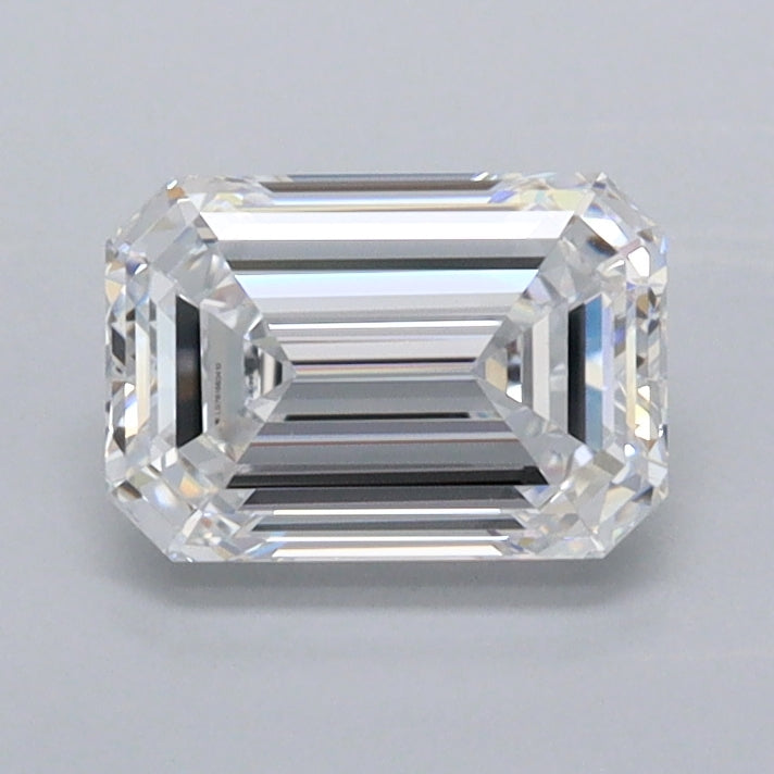 1.07 Carat Emerald Shaped, Ideal Cut, D Color, VVS1 Clarity, IGI Certified Lab Grown Diamond