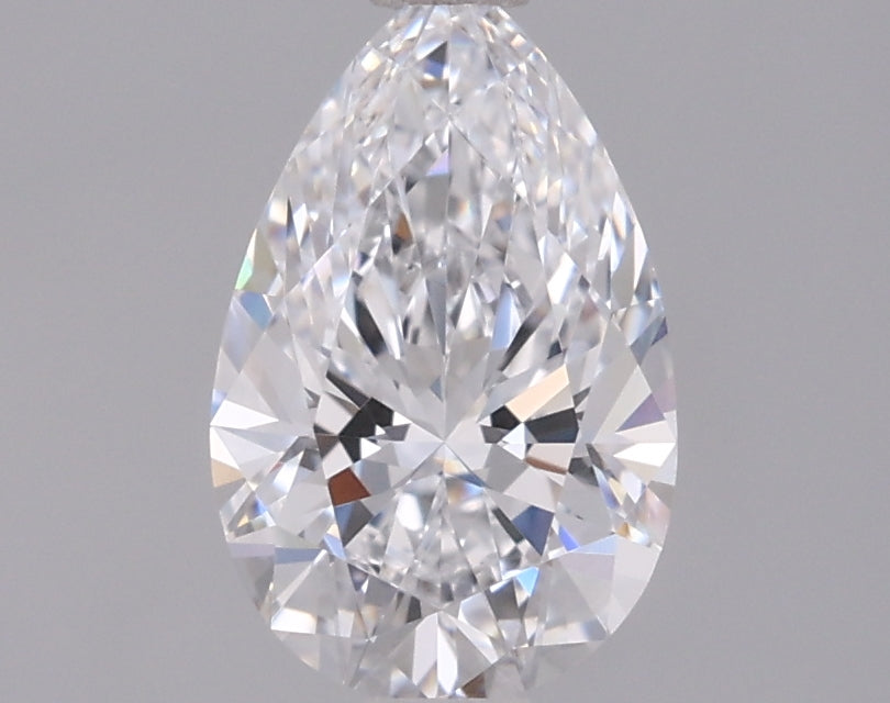 1.02 Carat Pear Shaped, Ideal Cut, D Color, VVS2 Clarity, IGI Certified Lab Grown Diamond