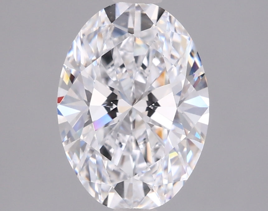 1.50 Carat Oval Shaped, Ideal Cut, D Color, VVS1 Clarity, IGI Certified Lab Grown Diamond