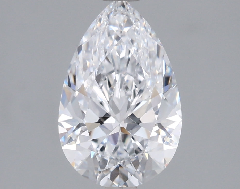 1.51 Carat Pear Shaped, Ideal Cut, D Color, VVS1 Clarity, IGI Certified Lab Grown Diamond