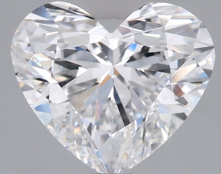 1.92 Carat Heart Shaped, Ideal Cut, D Color, VVS1 Clarity, IGI Certified Lab Grown Diamond