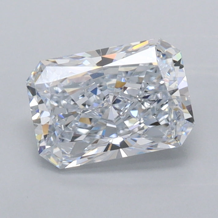 1.04 Carat Radiant Shaped, Ideal Cut, F Color, VVS1 Clarity, IGI Certified Lab Grown Diamond