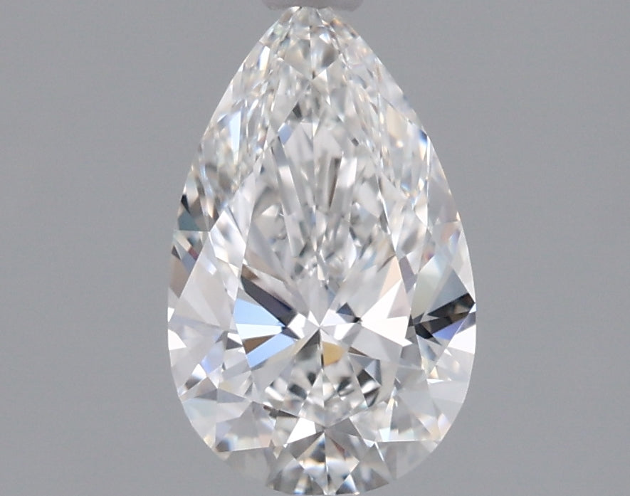 1.05 Carat Pear Shaped, Ideal Cut, E Color, VVS1 Clarity, IGI Certified Lab Grown Diamond