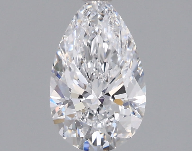 1.03 Carat Pear Shaped, Ideal Cut, D Color, VVS2 Clarity, IGI Certified Lab Grown Diamond