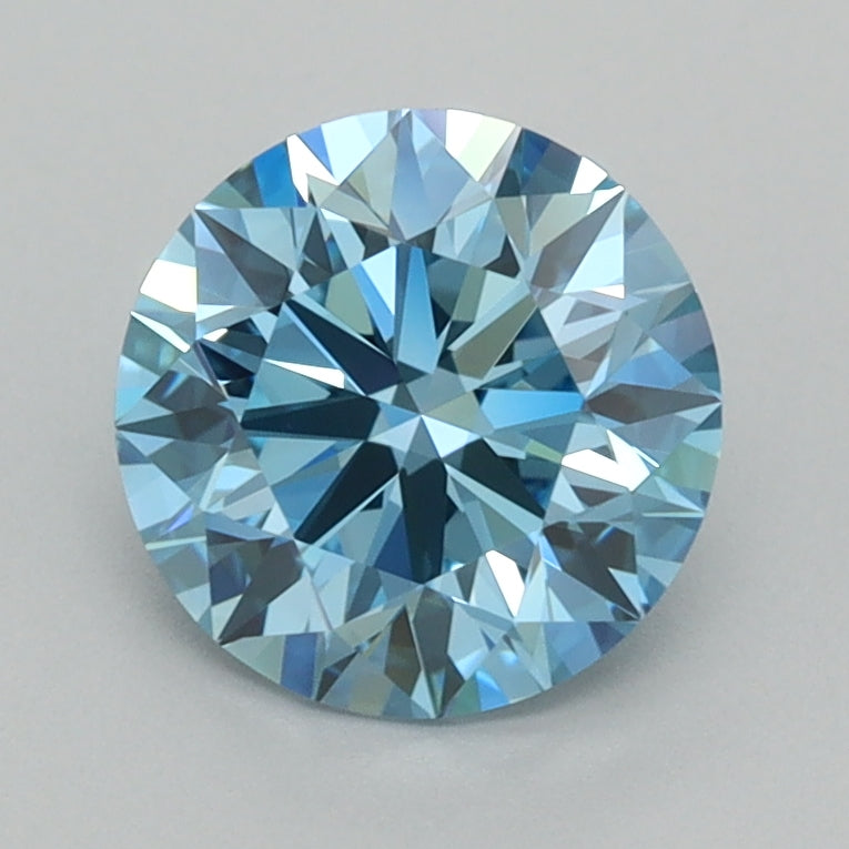 1.52 Carat Round Shaped, Ideal Cut, VVS2 Clarity, IGI Certified Lab Grown Diamond