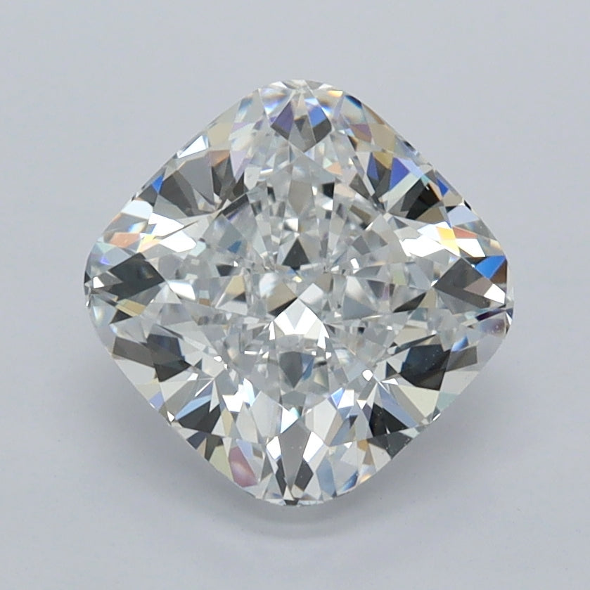 2.05 Carat Cushion Shaped, Ideal Cut, D Color, VVS1 Clarity, IGI Certified Lab Grown Diamond