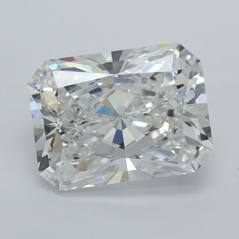 2.03 Carat Radiant Shaped, Ideal Cut, D Color, VVS1 Clarity, IGI Certified Lab Grown Diamond