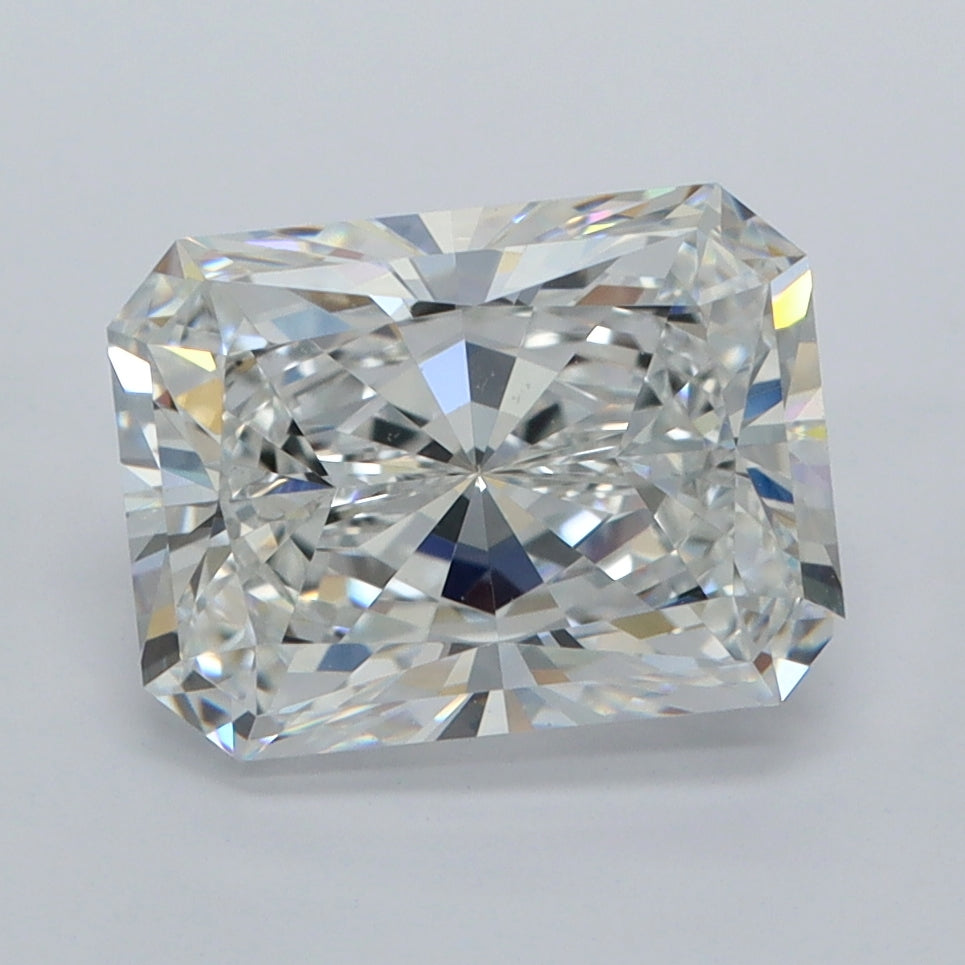 3.01 Carat Radiant Shaped, Ideal Cut, D Color, VVS1 Clarity, IGI Certified Lab Grown Diamond