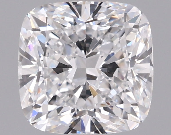 1.52 Carat Cushion Shaped, Ideal Cut, D Color, VVS2 Clarity, IGI Certified Lab Grown Diamond