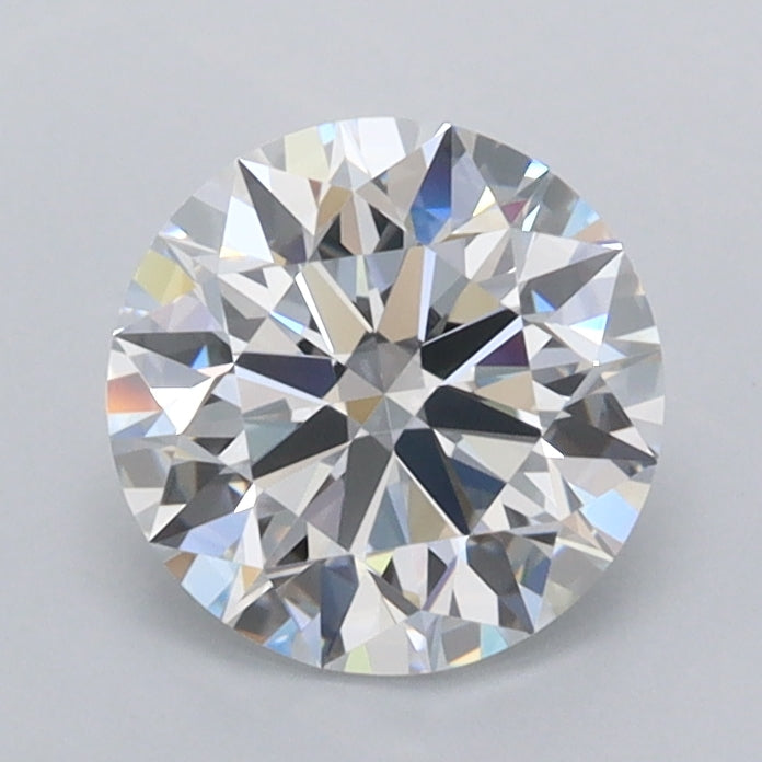 1.27 Carat Round Shaped, Ideal Cut, D Color, VVS2 Clarity, IGI Certified Lab Grown Diamond