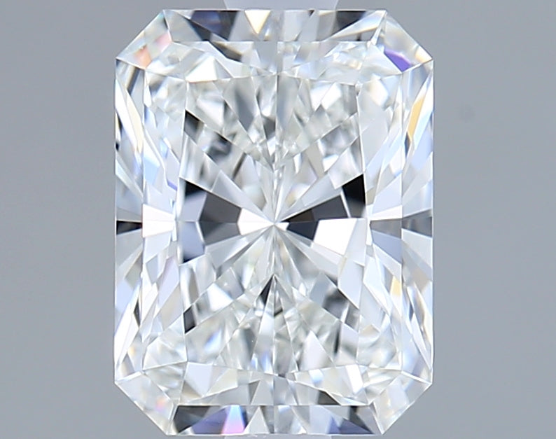 1.52 Carat Radiant Shaped, Ideal Cut, E Color, IF Clarity, IGI Certified Lab Grown Diamond