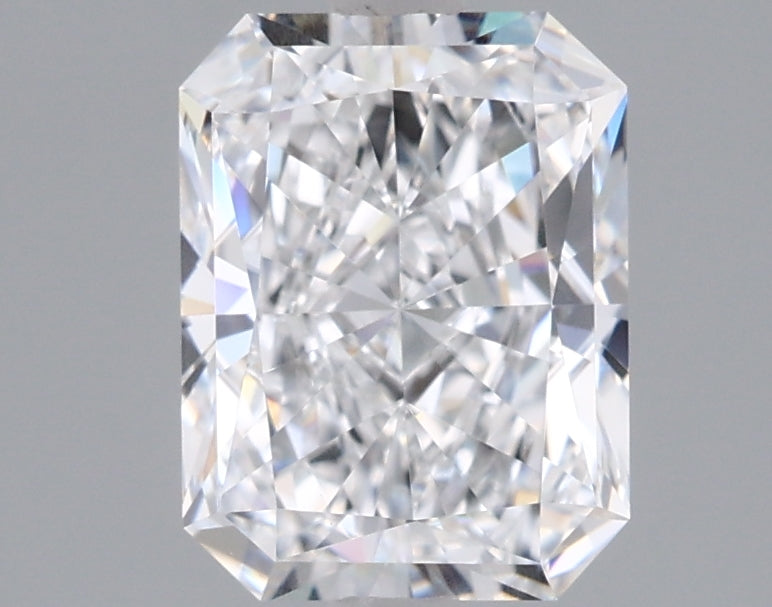 1.51 Carat Radiant Shaped, Excellent Cut, D Color, VVS1 Clarity, IGI Certified Lab Grown Diamond