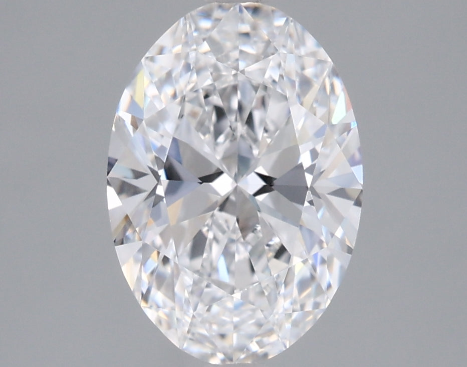 1.67 Carat Oval Shaped, Ideal Cut, D Color, VVS1 Clarity, IGI Certified Lab Grown Diamond