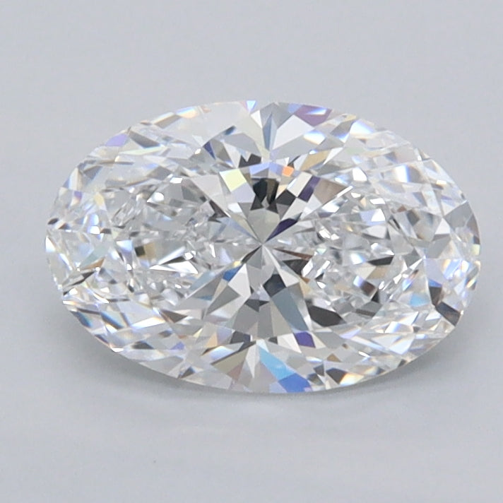 1.05 Carat Oval Shaped, Ideal Cut, D Color, FL Clarity, IGI Certified Lab Grown Diamond