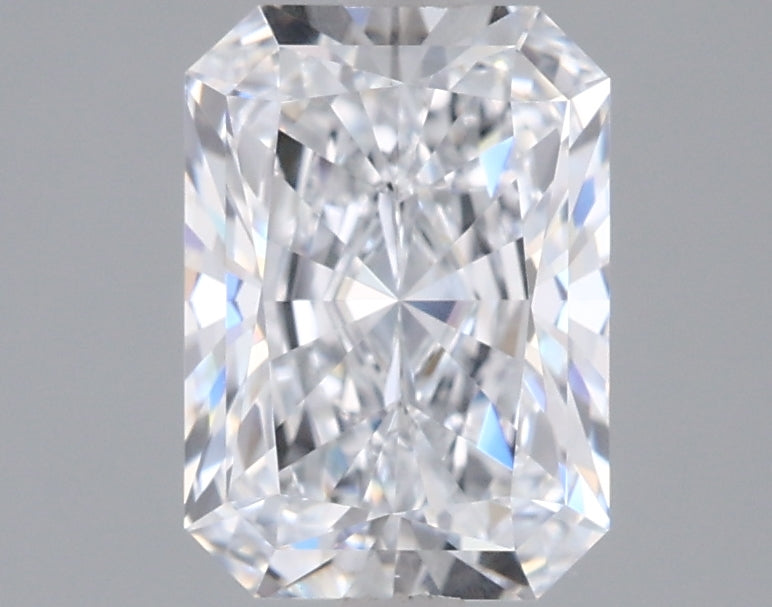 1.51 Carat Radiant Shaped, Ideal Cut, D Color, VVS1 Clarity, IGI Certified Lab Grown Diamond