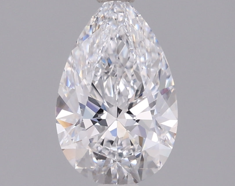 1.00 Carat Pear Shaped, Ideal Cut, D Color, VVS2 Clarity, IGI Certified Lab Grown Diamond
