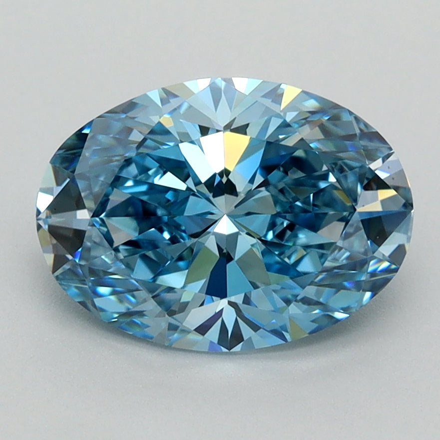 2.15 Carat Oval Shaped, Ideal Cut, VVS1 Clarity, IGI Certified Lab Grown Diamond