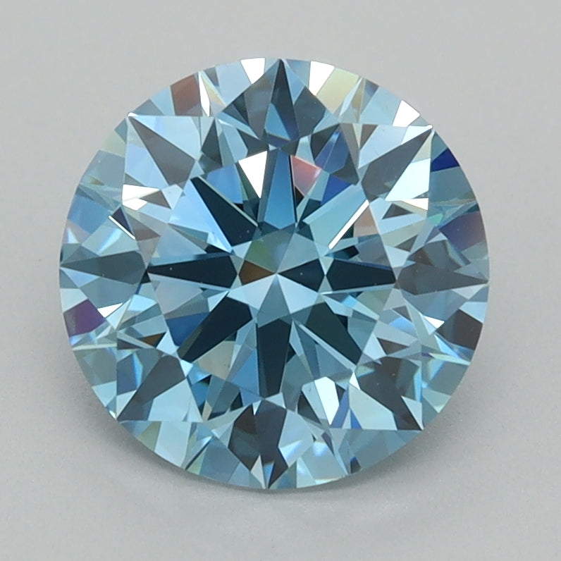 2.00 Carat Round Shaped, Ideal Cut, VVS2 Clarity, IGI Certified Lab Grown Diamond