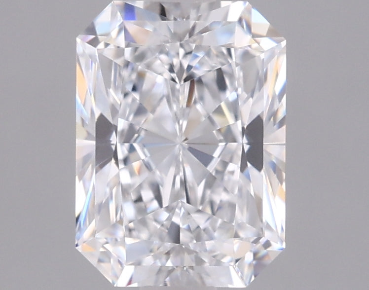 1.51 Carat Radiant Shaped, Ideal Cut, D Color, VVS1 Clarity, IGI Certified Lab Grown Diamond