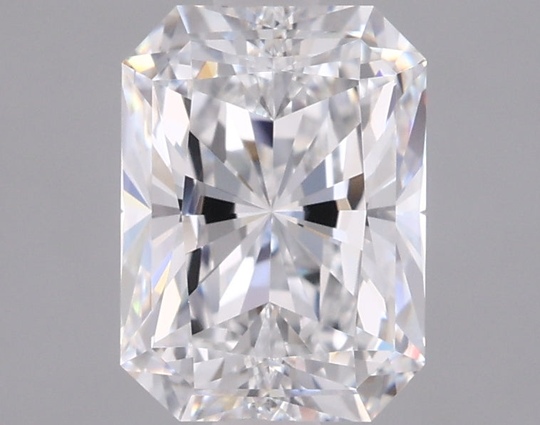 1.57 Carat Radiant Shaped, Excellent Cut, D Color, VS1 Clarity, IGI Certified Lab Grown Diamond