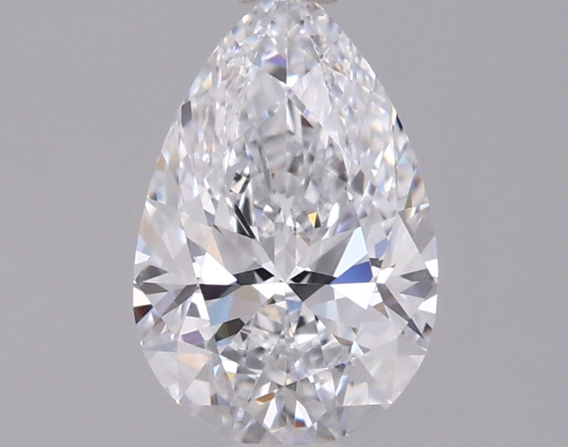 1.00 Carat Pear Shaped, Ideal Cut, D Color, VVS1 Clarity, IGI Certified Lab Grown Diamond